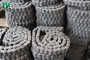 Rolle Transmission Conveyor Agricultural Drop Forged Silent Hoisting Leaf Chain Hollow Pin Flat Top Leaf Chain Bl Chain