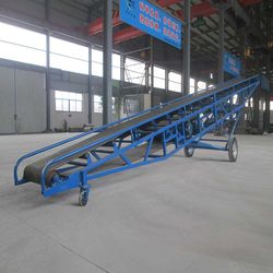 Lifting Height Adjustable Movable Belt Conveyor