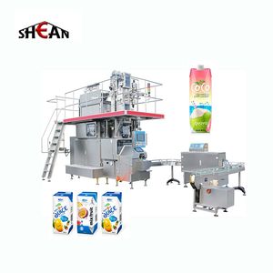 Quality 1000ml 200ml Carton Filling Machine for Yogurt Milk Juice