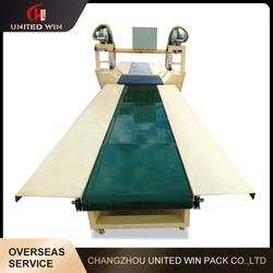 Double Head Edges Folding Welding Machine for PE PVC Tarpaulin