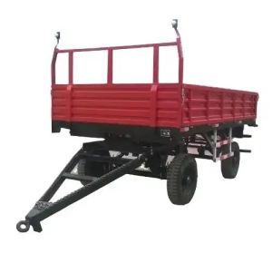 Agricultural Farm Trailer Track Tractor Agriculture Two Wheels Axle Machines Trailer
