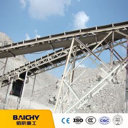 B Series Industrial Mobile Belt Conveyor, Mining Industry Rubber Belt Conveyor, Coal Material Sand Transporting Conveyor Belt