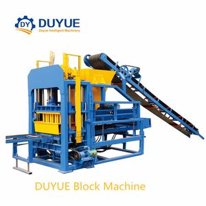 Best Performance Qt4-15 Concrete Curb Stone Brick Making Machine in Africa