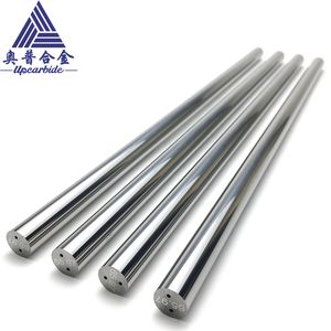 100% Raw Material Two Helical Holes Tungsten Carbide Rods for Carbide Cutting Tools