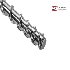 Hard Chrome Rubber Twin Alloy Screw for Rubber Cable Cover Production
