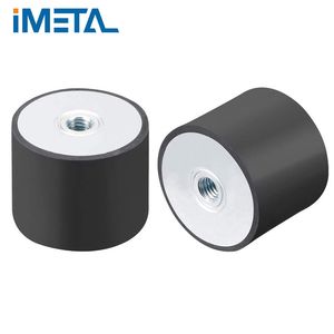 Vibration Isolator M8 Thread Female Rubber Mounts Replaced Anti-Vibration Damping