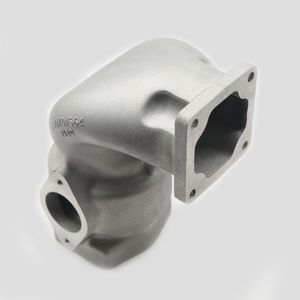 Customized Auto Parts Hardware Aluminium Machinery Motorcycle Lower Pressure Gravity Aluminum Casting Inlet Water Pipe
