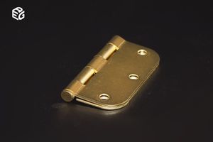 Heavy Duty 3X3" Door Hinges - Electroplated Golden Iron Hardware Hinge for Commercial Door&Windows