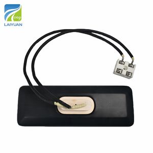 Laiyuan 245*85mm 230V 1200W Electric Far Infrared Ceramic Heater Emitter for IR Heating