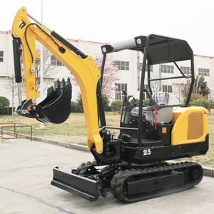 China Factory Mini Excavator 2.5 Ton Mini Excavator Engine Crawler Digger Used Minibagger 1.2 Ton Mini Excavator