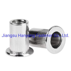 Custom Nut Rivet Nuts Insert Nutsert Stainless Steel Flat Head Threaded