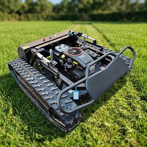 500-1200mm Garden/Farm/Golf Course Weeding Machine Industrial Lawn Mower Robot 4-Stroke Tracked Remote Control Lawn Mower