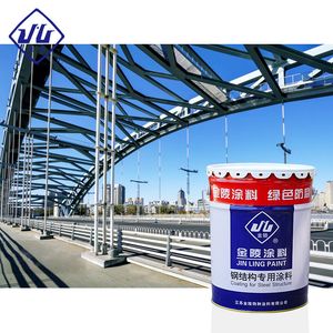 Jinling Metal Paint Quick-Drying High Gloss Topcoat for Steel Structures