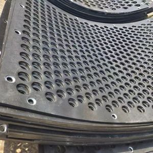 Durable Manganese Steel Perforated Screen for Mining Applications