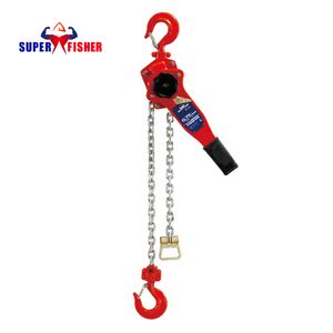 Mini Crane Ratchet Type Winch Lifting Equipment Drywall Lifter Construction Elephant Lever Hand Puller Chain Hoist Block with G80 Load Chain