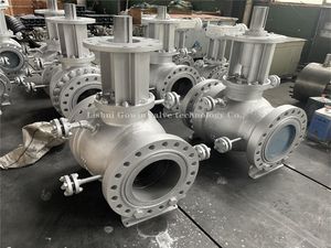 Ring Type Backpressure Coker Ball Valve Solenoid Control Valve