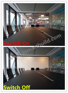 Pdlc Switchable Privacy Glass/Smart Glass/ Dimming Glass for Glass Partition Wall
