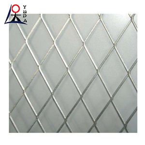 Diamond Shape Small Hole Decorative Expanded Metal Mesh Light Weight Expandable Net