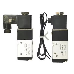 3 Port 2 Position Normal Closed 1/8" 220V AC 24V DC 12V DC Pneumatic Solenoid Air Valve 3V110-06