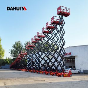 Dahui Self-Propelled Electric 6-16m Mobile Scissor Lift with CE