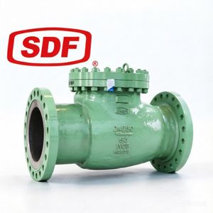 Hot Sale Stainless Steel Check Valve with Swing Flange Connection