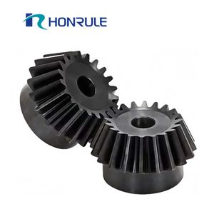 Custom Steel Helical Bevel Gear for Transmission Machine Machining Parts