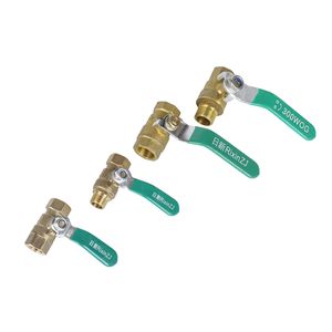 Full Bore Port BSPP Thread Brass Gas Ball Valve Manufactures