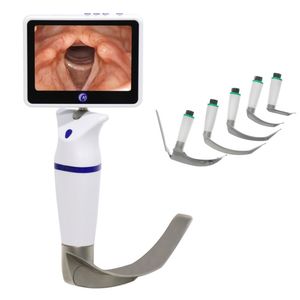 for Sale Video Laryngoscope with USB Port SD Card and Reusable Blades Laryngoscope