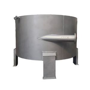 Spiral Type Heat Exchanger for Industrial Refrigeration with High Efficiency