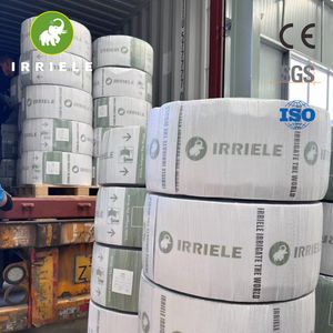 1000m Drip Tape 16mm Flat Emitter Tubing Spacing 10-30cm for Garden Greenhouse Watering Farm Agricultural Irrigation