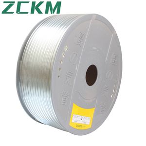 White Polyurethane Air PU Hose Fast Plastic Stainless Steel Brass Pneumatic Fitting Pneumatic Component Hose Pipe Trailer/Truck Air Hose Connector Polyurethane