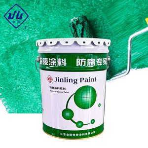 Jinling ISO Certificate Metal Coating Bright Color Single Component Alkyd Paint