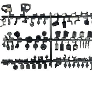 High-Quality Colorful ABS Auto Parts for Injection Molding