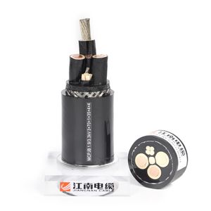 Jiangnan Mine Cable Mcp 0.66/1.14 Shearer Shielded Rubber Sheathed Flexible Mining Power Supply Cable