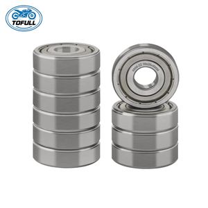 Motorcycle Deep Groove Ball Bearing High Performance 6000zz High Speed Motor Bearing