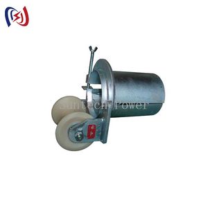 Heavy-Duty Bell Mouth Cable Drum Rollers for Efficient Stringing
