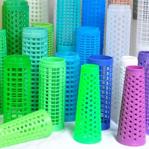 Rigid One Time Yarn Dye Tube Plastic Bobbin for Textile Spinning Winding/Dyeing/Sewing Machine