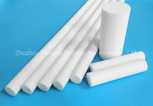 Transparent White PTFE in Rods