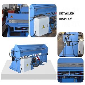 Popular Bending Machine Manual Sheet Metal HVAC Tdf Flange Duct Folding Machine