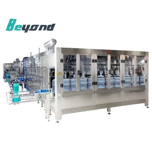 1200bph 5 Gallon Drinkable Water Filling Line with RO Treatment 20 Liter Pet Plastic Big Bottled Water Filling Machine