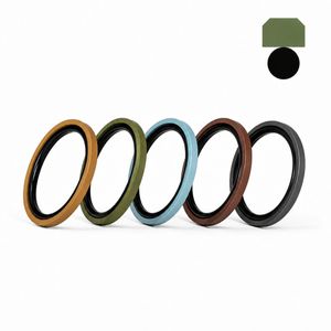 High Pressure Hydraulic Cylinder Bidirectional Compact Wear Resistant Gsf Piston Seal Ring