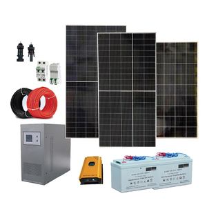 Wholesale Price 3kw 5kw 8kw 10kw 20kw 30kw Complete Set off Grid Solar Power System for Home Electricity Supply