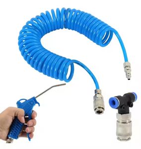 Pneumatic Tool Air Blow Spring Tube Set Duster Gun for Blowing Dust