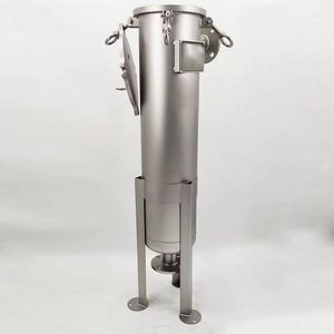 304/316L Stainless Steel Magnetic Single and Multi-Cylinder Bag Filter Housing
