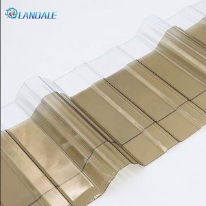 Transparent Price Roof PC Sunshade Sheet Plastic Roofing Sheet Machine PC Tile