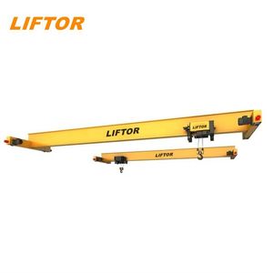 Liftor Brand OEM Factory Professional Team 3 5 10 15 20 25 30 Ton Single Girder Overhead Bridge Crane for Foundry