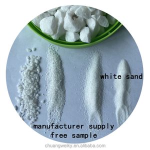20-40 Mesh Pure White Quartz Sand Snow Dust Free Pure White Quartz Sand