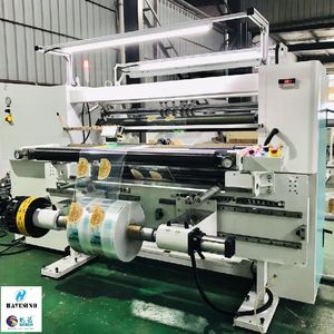 High Speed Slitting Machine Industrial Grade for Packaging Film with Duplex Rewinder