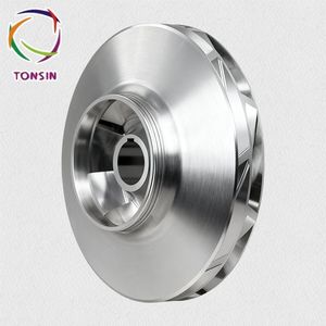 SS304/316 Cast Iron Investment Casting Lost Wax Closed Marine Vacuum Pump Impeller
