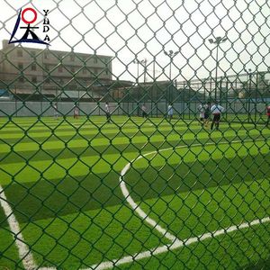 Galvanized Chain Link Mesh 11 Gauge Chain Link Wire Mesh Fence